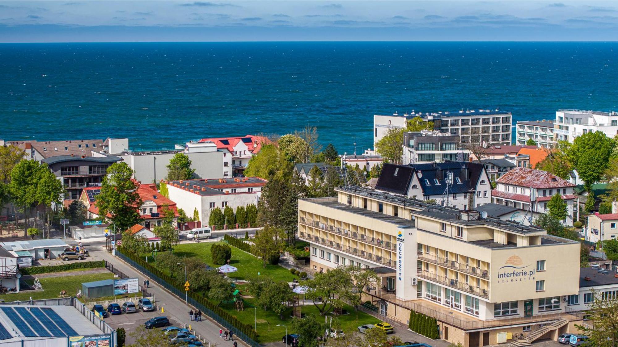 Interferie Cechsztyn Hotell Ustronie Morskie Exteriör bild